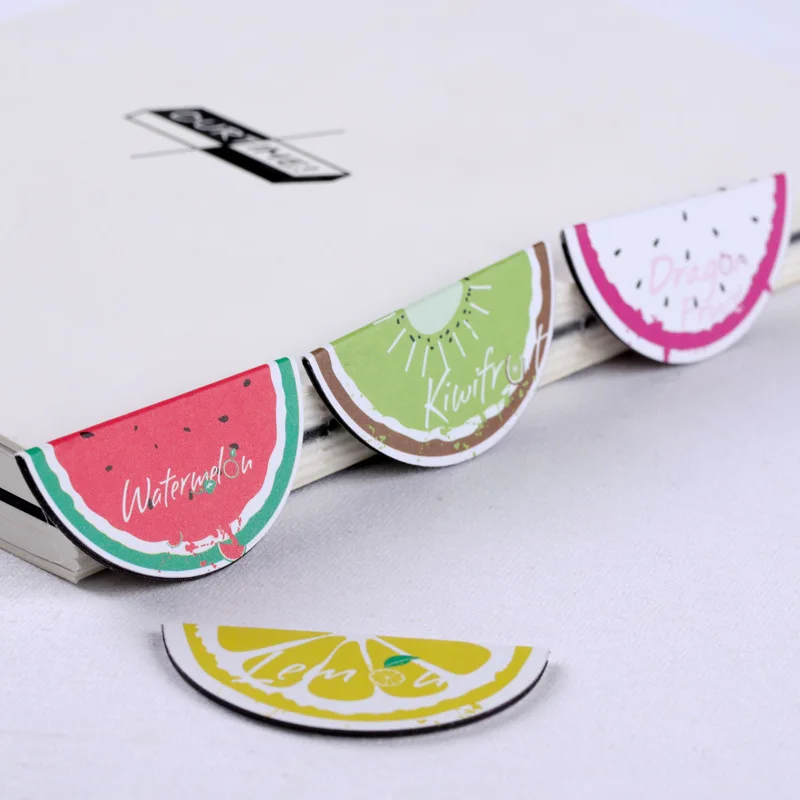 3 шт. корейские канцелярские товары оптом фруктовая мастерская Магнитный уголок