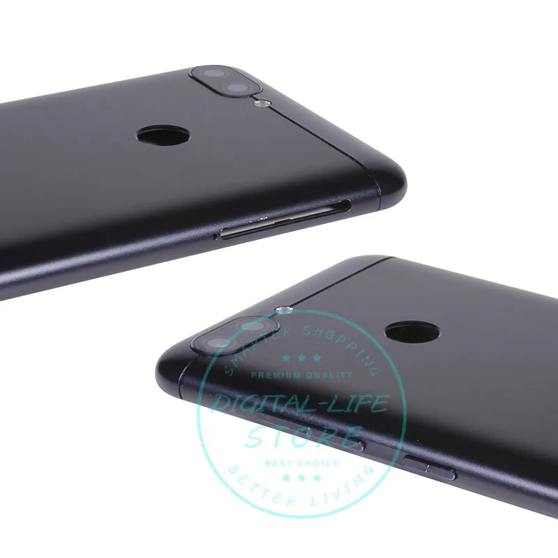 Задняя крышка для Asus Zenfone Max Plus M1 ZB570TL задняя аккумуляторного отсека корпус из