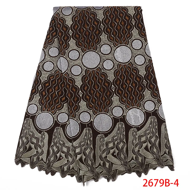 Швейцарская вуаль кружевная ткань высокое качество Африканское хлопковое