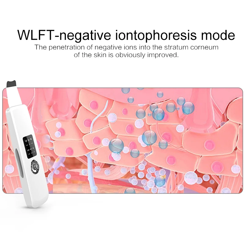 

Hot USB Ultrasonic Skin Scrubber Deep Cleaning Facial Peeling Face Cleaner Acne Removal Blackhead Beauty Whitening Machine