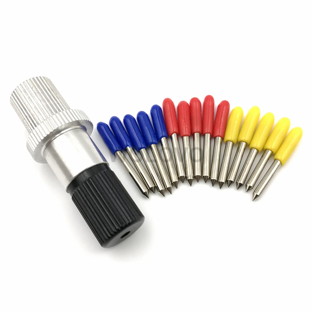 15 шт 30/45/60 градусов виниловый резак плоттер ROLAND лезвия + держатель | Инструменты