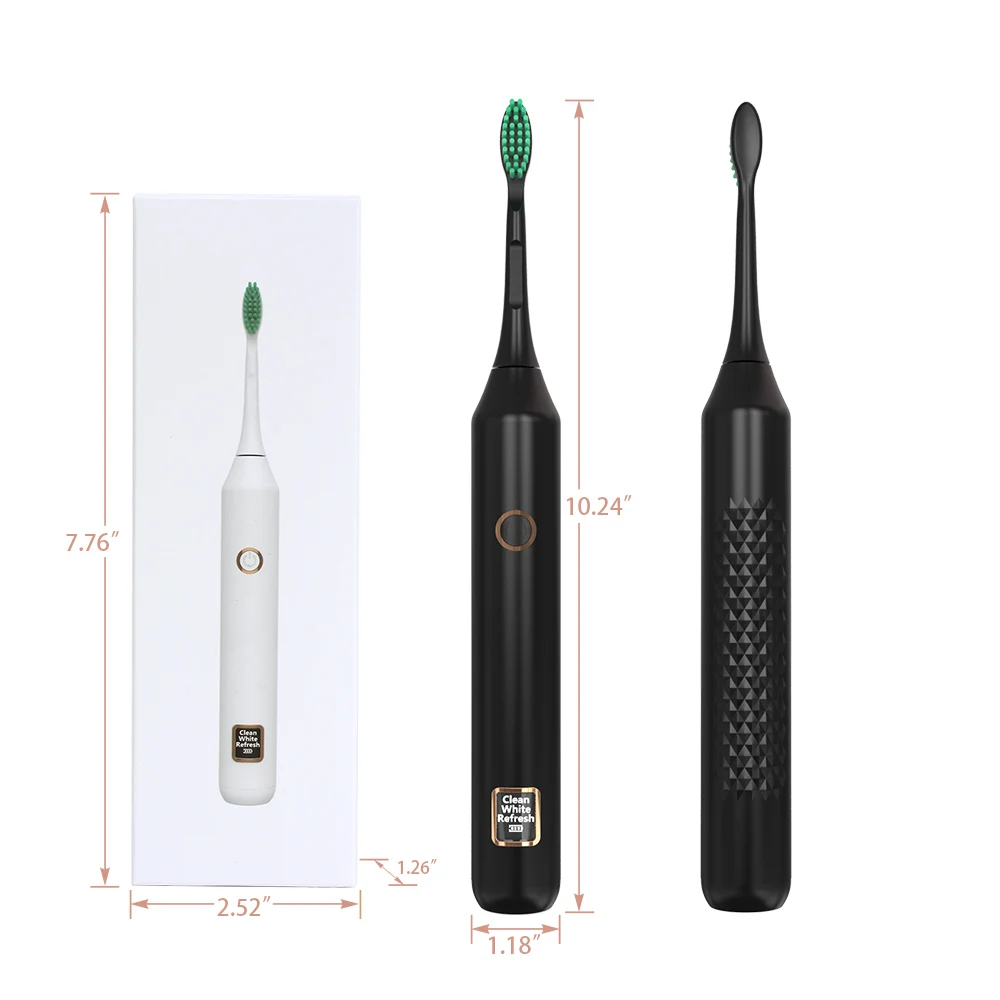 Tackore электрическая зубная щетка дисплей USB перезаряжаемая DuPont щетка ультразвуковое отбеливание зубов IPX7 водонепроницаемый светодиодный дисплей