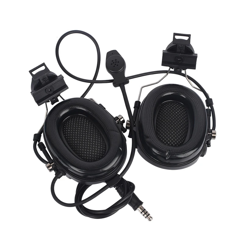 SEIGNEER Airsoft Anti-noise Sordin наушники Peltor авиационная гарнитура с быстрым адаптером для