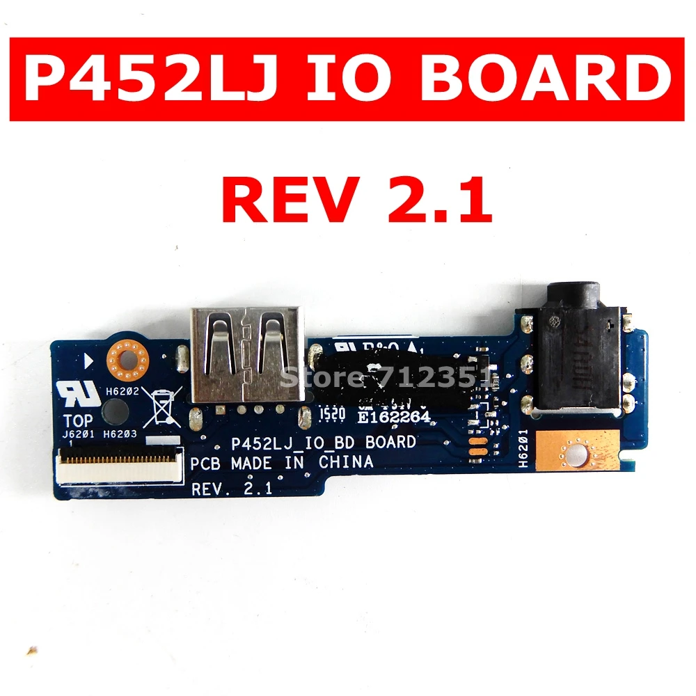 Плата ввода вывода P452LJ REV 2 0 для ноутбука ASUS PRO Business P452 P452L P452LA материнская плата