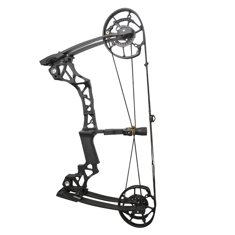 Стрельба из лука катапульты стальной шар Bowfishing двойного назначения блочный лук 40