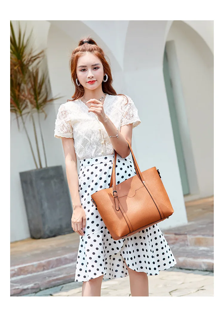

Fashion ladies Messenger bag leather handbags ladies large-capacity handbag crossbody bags for women Main Simple 2019 C1049