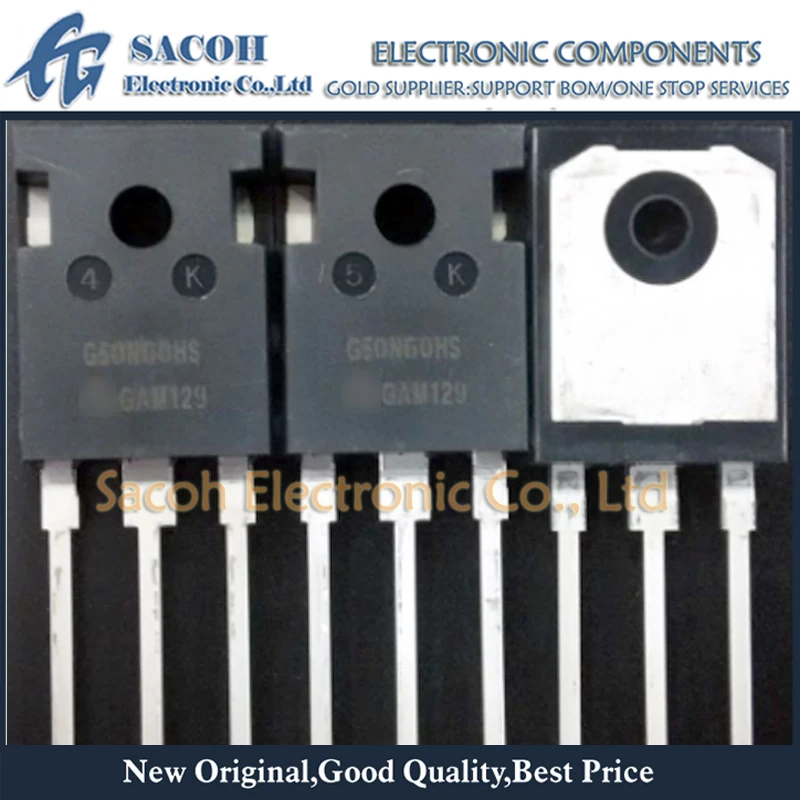 10 шт. SGW50N60HS SGW50N60 G50N60HS G50N60-247 50A 600V силовой транзистор IGBT