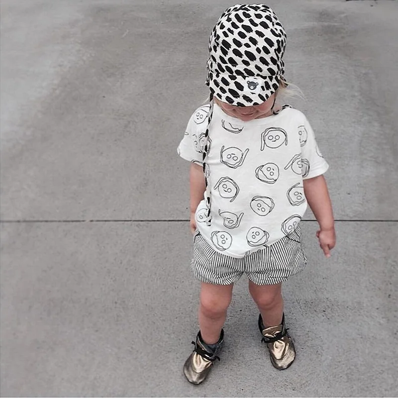 2018 новая одежда для мальчиков детские футболки с рисунком Одежда девочек детская