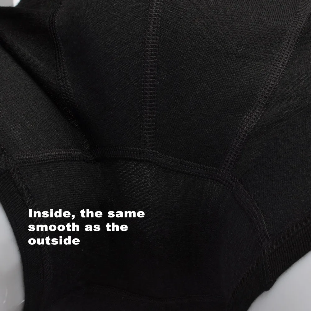 Мужские дышащие боксеры из 100% мериносовой шерсти нижнее белье для занятий