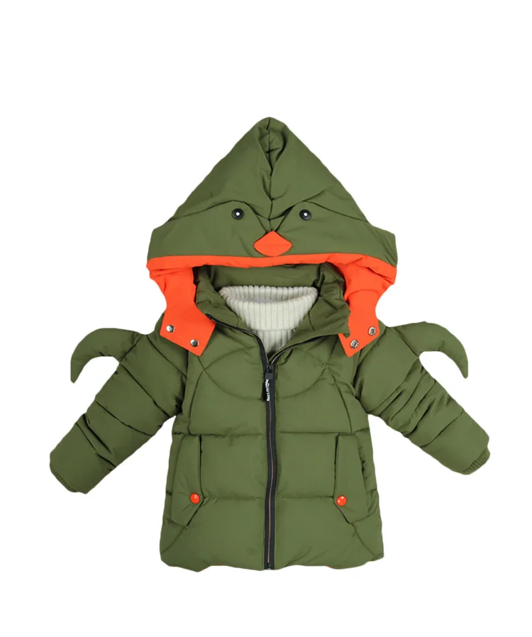 2019 осенне-зимние куртки пальто с капюшоном детские для мальчиков детская верхняя