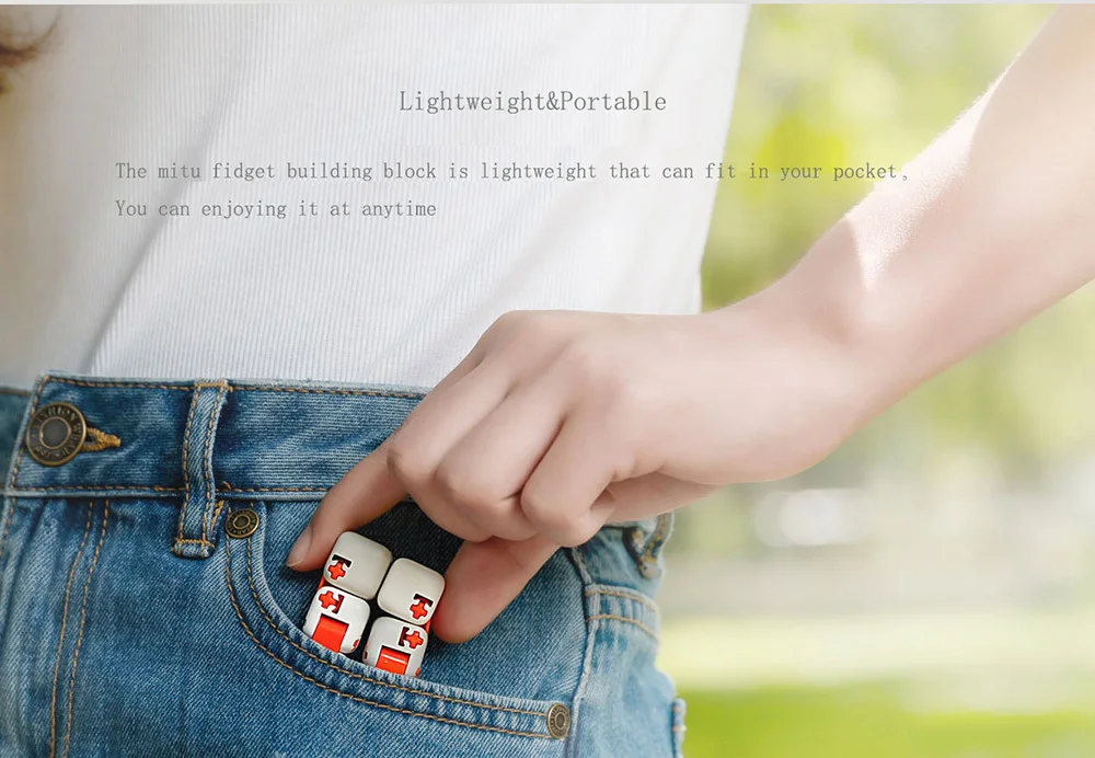 xiaomi mitu, Спиннер, пальчиковые кубики, интеллектуальные игрушки, умные пальчиковые игрушки, портативные для развлечения, домашний подарок для детей, игры