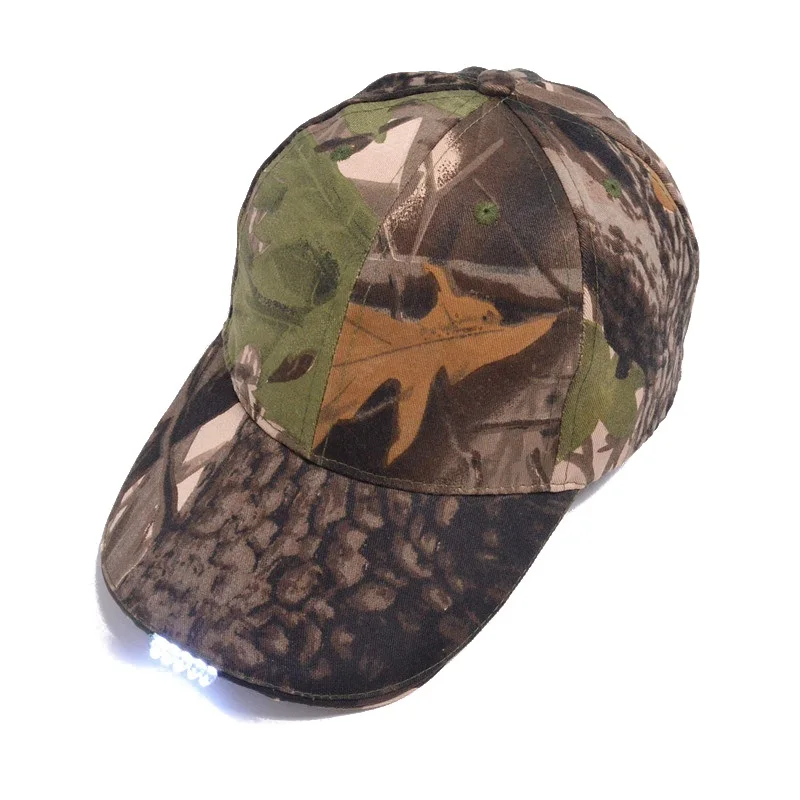

High Quality 5 LED Flashlight Cap Fishing Hat Hiking Caps Night Walking Cycling Hunting Fishing Hats Sport Baseball Caps