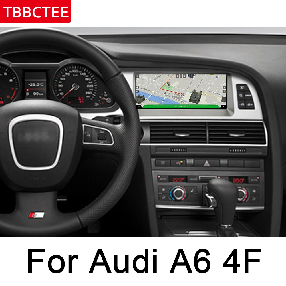 Для Audi A6 4F 2010 2011 MMI Android автомобильный мультимедийный плеер WiFi gps Navi карта стерео Bluetooth 1080p ips экран Авторадио
