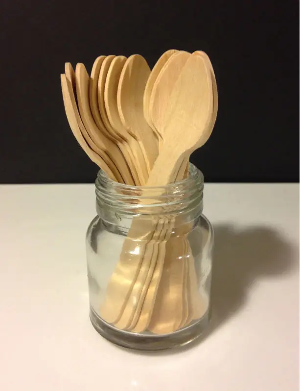 Ложка одноразовая деревянная для десертов 11 см|flatware designer|cutlery brandsflatware store |