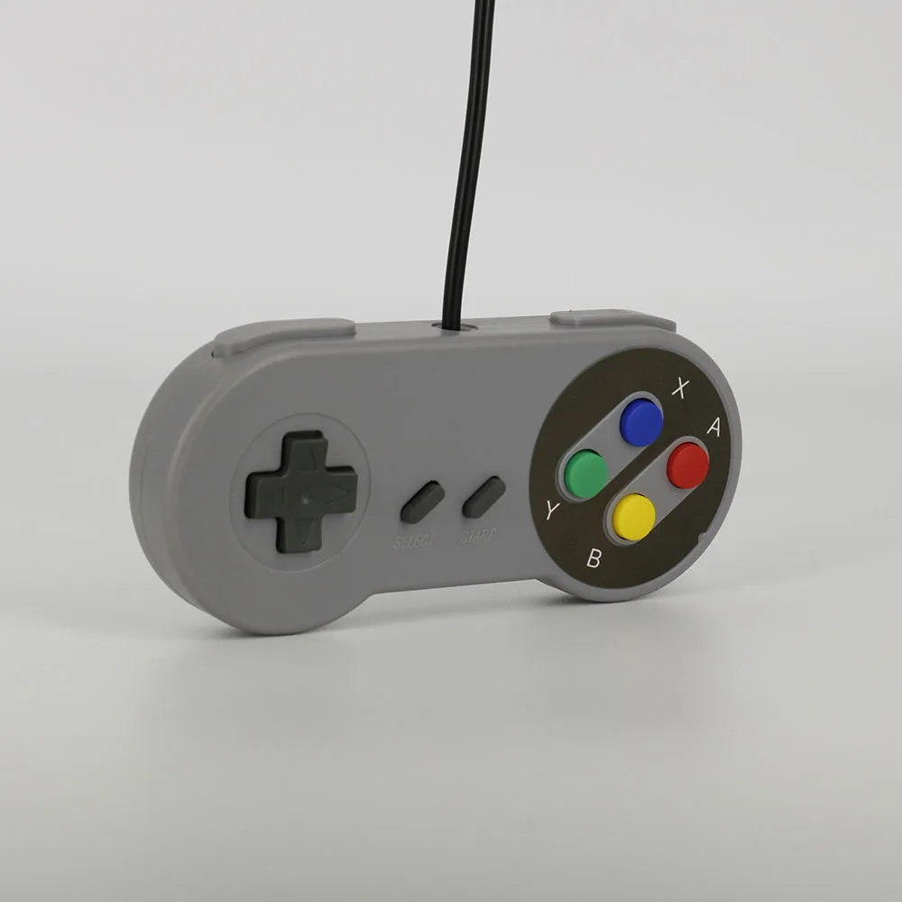 VPLAY ретро проводной контроллер USB игровых джойстика Джойстик для SNES Стиль ПК Windows
