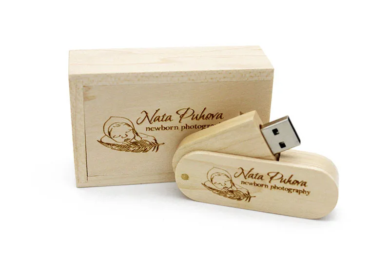 SHANDIAN деревянный портативный деревянный USB флеш-накопитель, 4 ГБ, 8 ГБ, 16 ГБ, 32 ГБ, 64 ГБ, USB 2,0, карта памяти, u-образный диск, свадебные подарки