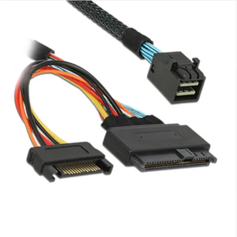 U.2 U2 SFF 8639 NVME PCIe кабель SSD для M.2 8643 Mini SAS HD Материнская плата Intel 750 p3600 p3700|ssd cable|cable