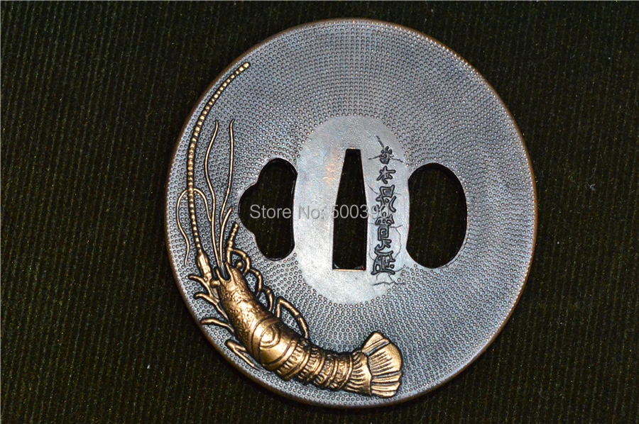 Фитинг латунный защитный Tsuba для японского катаны меч аксессуар набор с