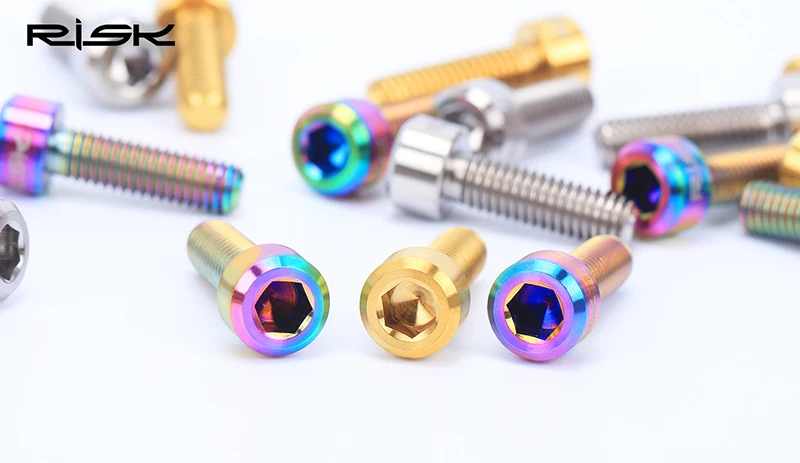 4 шт. титановые винты для велосипеда 6 х20 мм|bicycle parts|disc brake boltstitanium bolts |