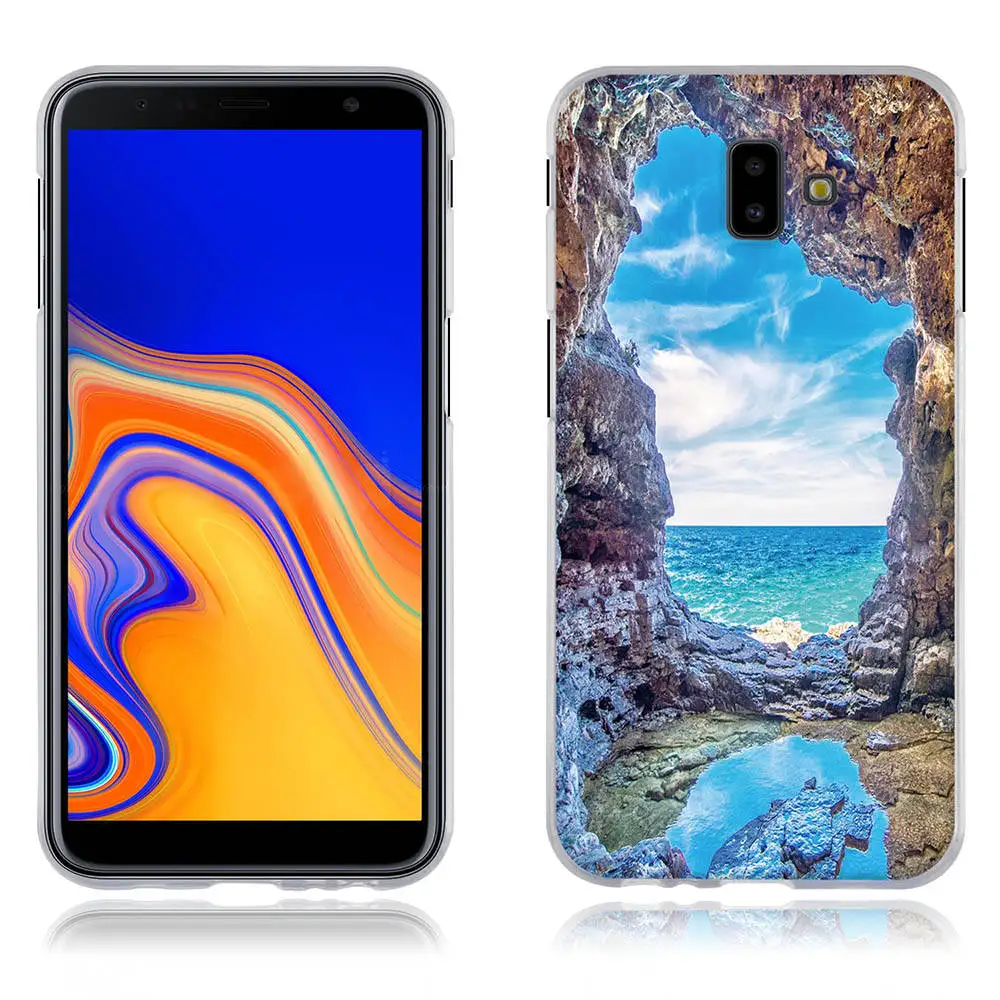 Чехол для Samsung J6 + J610 чехол с изображением животных Prime Plus силиконовый телефона TPU 3D