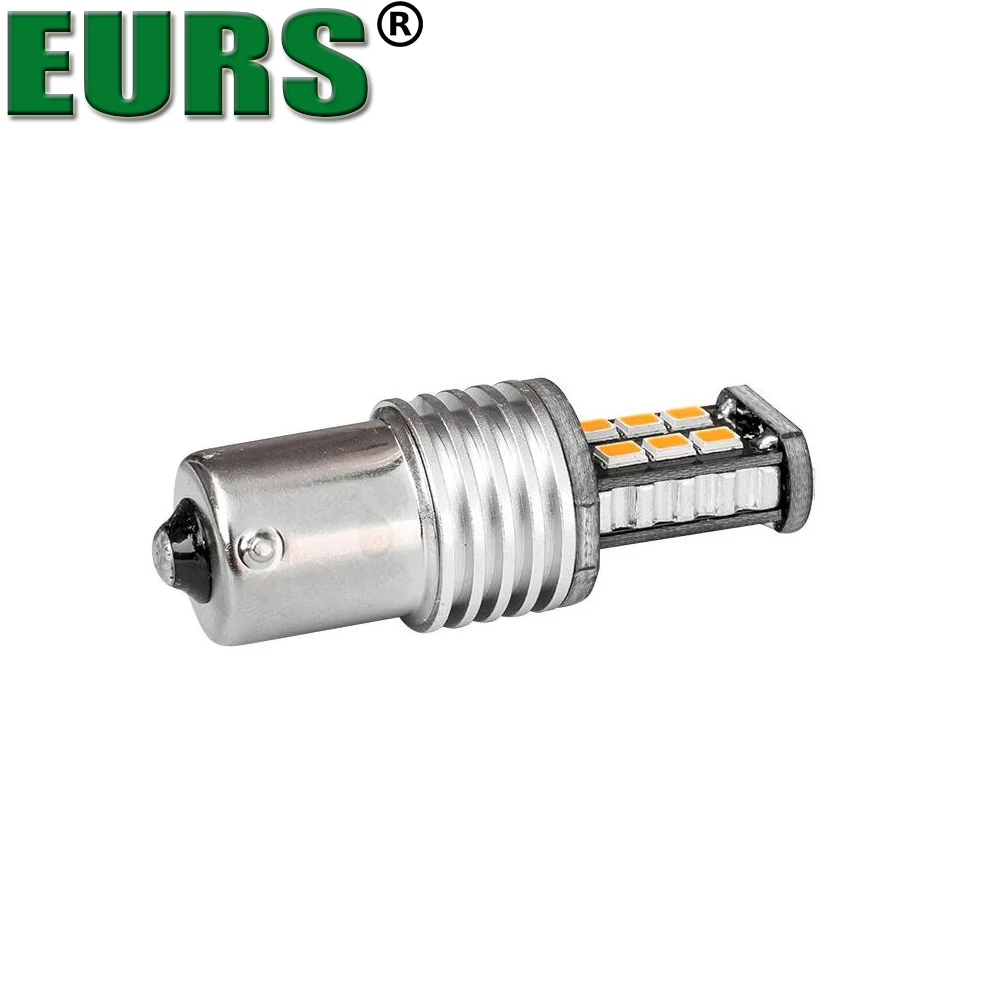 Светодиодные Габаритные огни EURS белые желтые красные 1156 P21W 7506 BA15S задние фонари