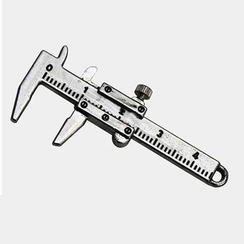 Миниатюрный штангенциркуль из цинкового сплава 4 см измерительный диаметр может