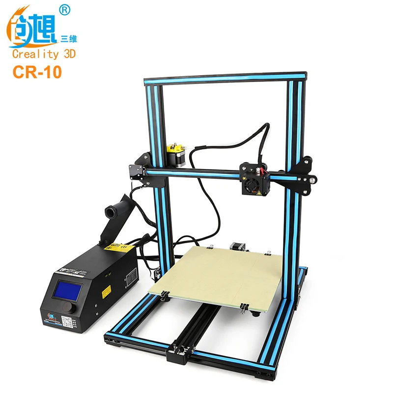 Creality3D CR 10 3D настольный DIY принтер большой размер ЖК экран дисплей с sd картой