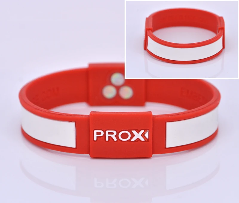 1000 ion Balance Silicone Custom Fitness Sport Bracelet Men With Japan Technology Bio Elements Energy Power Man Bracelets PROX1