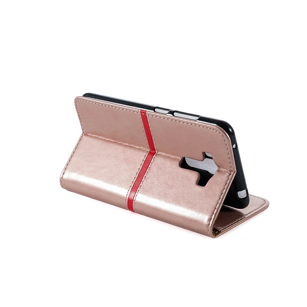 Leather Wallet Case For Asus ZenFone 3 Laser ZC551KL Silicone Back Cover Flip Book Business | Мобильные телефоны и