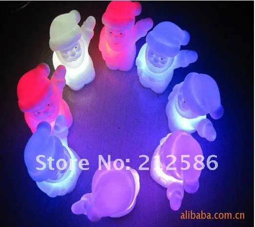 Праздничная распродажа с батареей дед мороз из светодиодов дети ночник