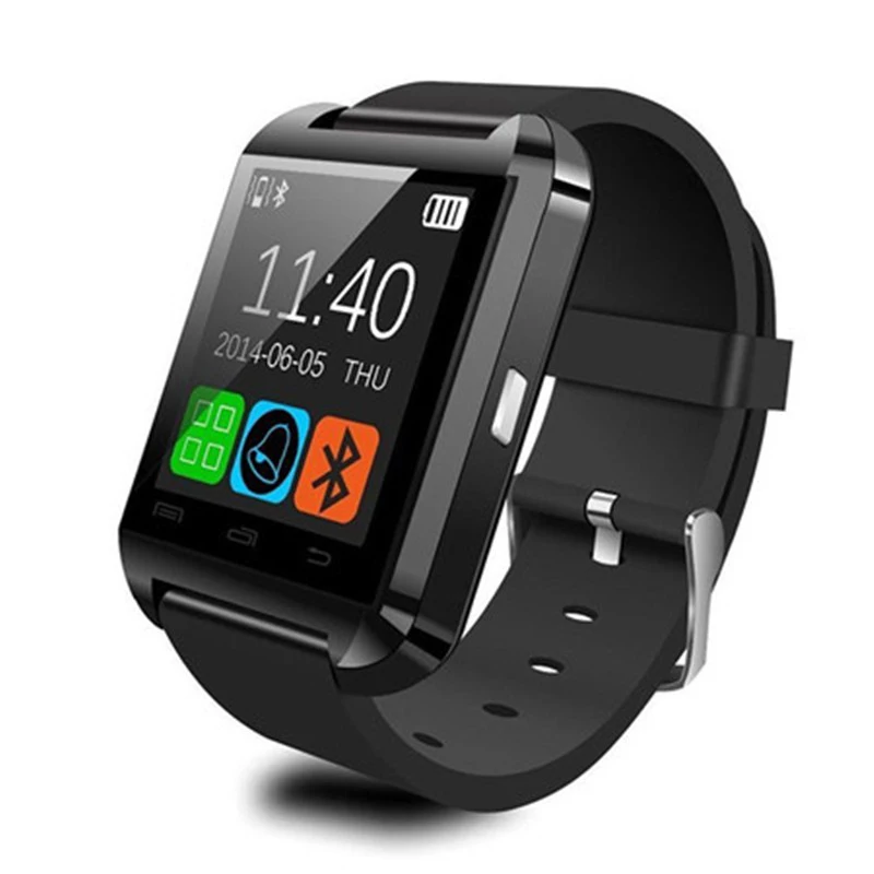 Bluetooth Smart часы U80 для iPhone IOS Android смартфон Носите носимого устройства Smartwatch PK U8 GT08 DZ09