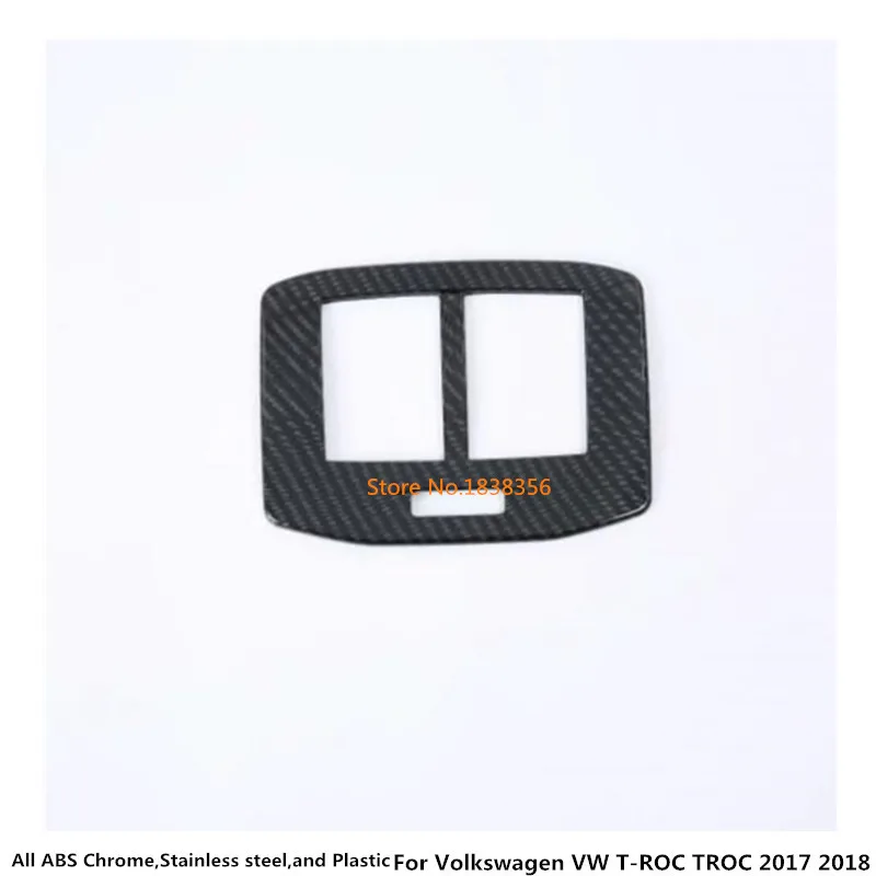 Подлокотник из углеродного волокна для Volkswagen VW T-ROC TROC 2017 2018 2019 2020 2021 | Автомобили и