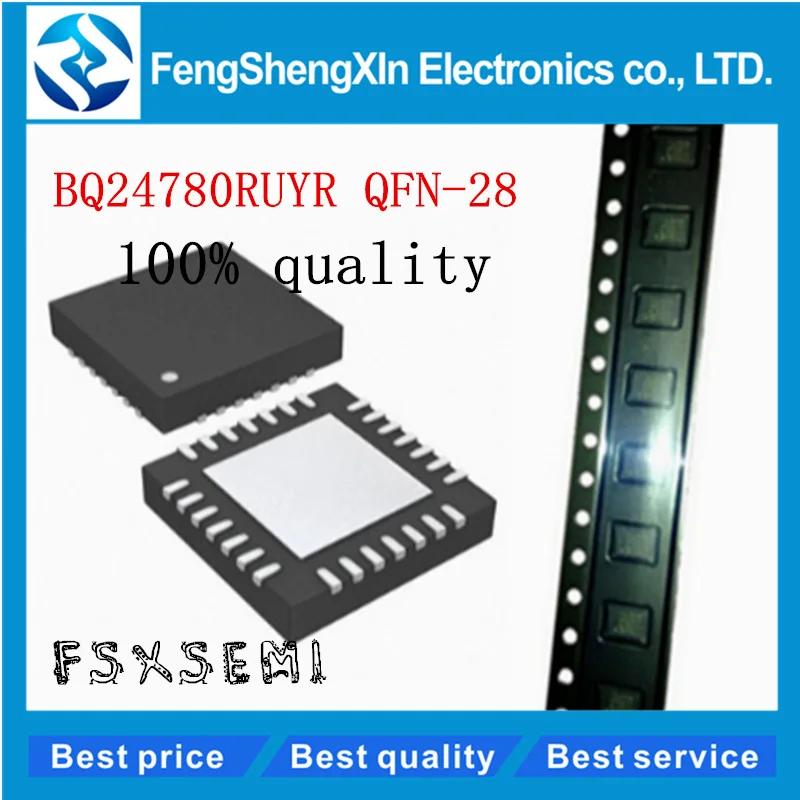 

5 шт./лот Новый BQ24780RUYR BQ24780 PQ24780 24780 QFN-28 чипсет