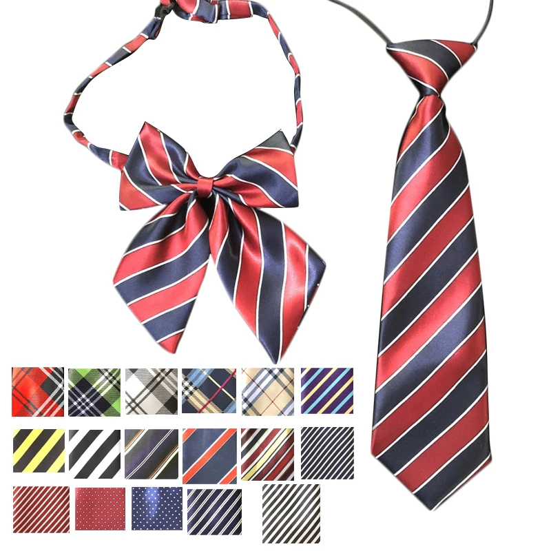 

18 Colors Popular Adjustable Student NeckTies For Girls And Boys