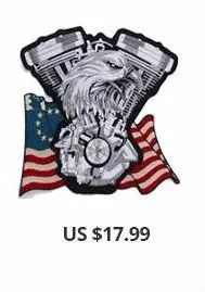 MotoPATCHES Gules Новые 13 Вышитые утюг на патчи мотоциклетная куртка Байкер заплатки Аксессуары Сделай Сам