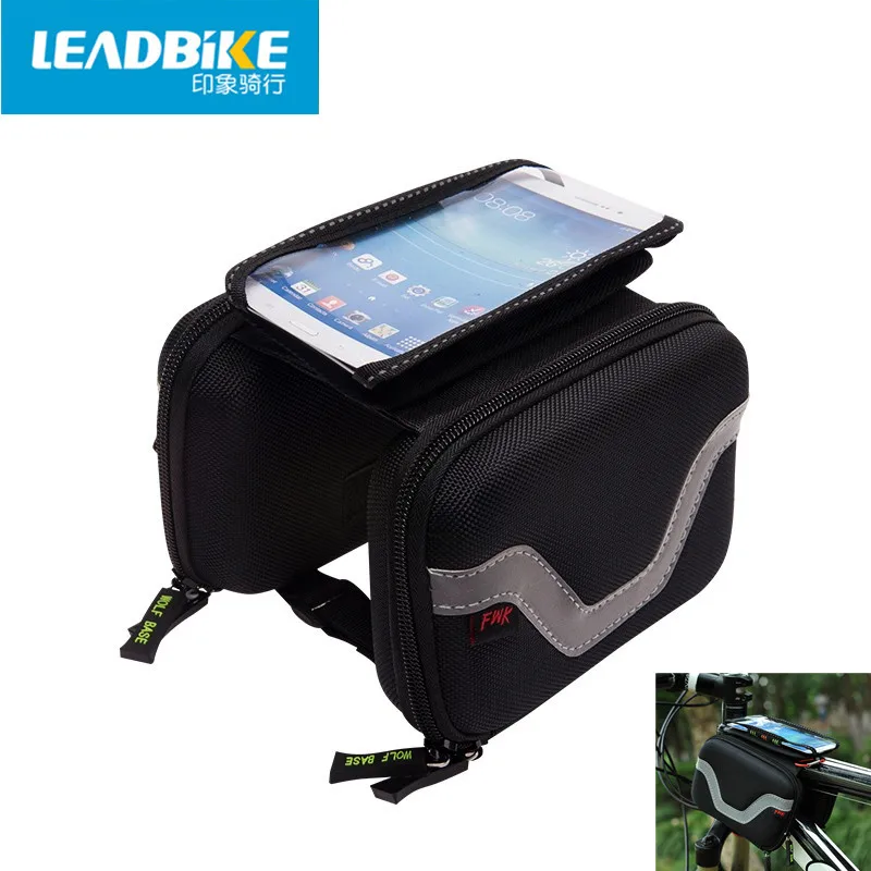 Водонепроницаемая велосипедная сумка Leadbike уличная Рама для горных и шоссейных