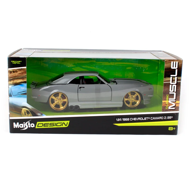 Maisto 1:24 1968 Chvrolet CAMARO Z/28 Z28 автомобили литые модели автомобиля игрушечные новые в