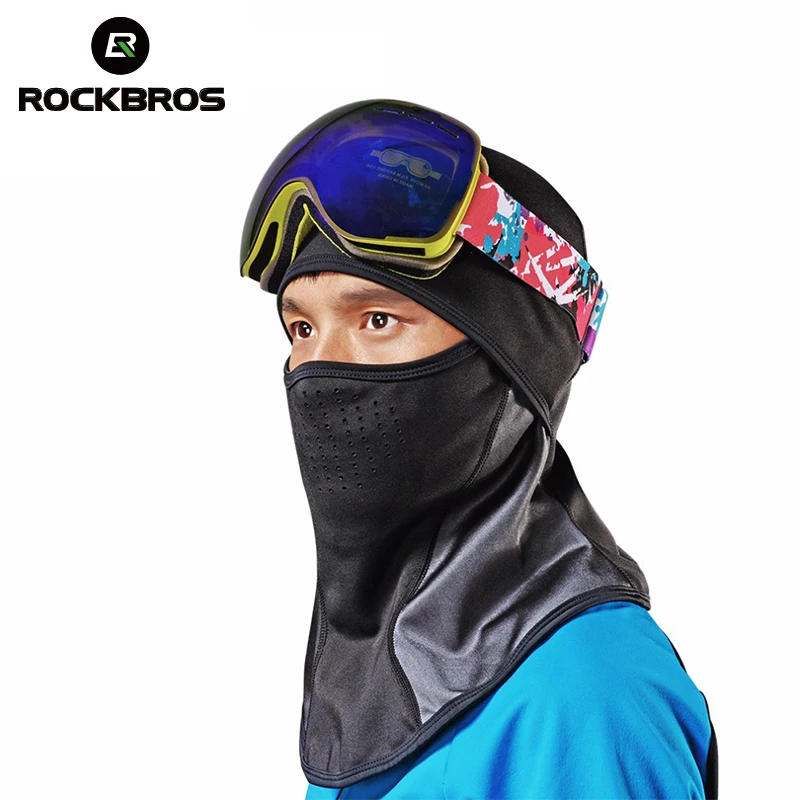 ROCKBROS теплый флисовый головной убор для походов скалолазания лыжный шарф