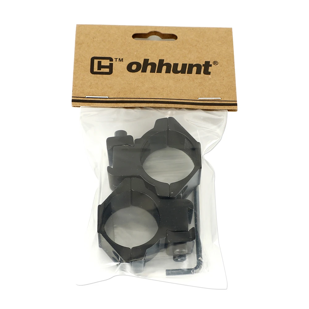 Ohhunt 2 шт. 30 мм охотничий прицел крепление низкий профиль ласточкин хвост кольца. 22