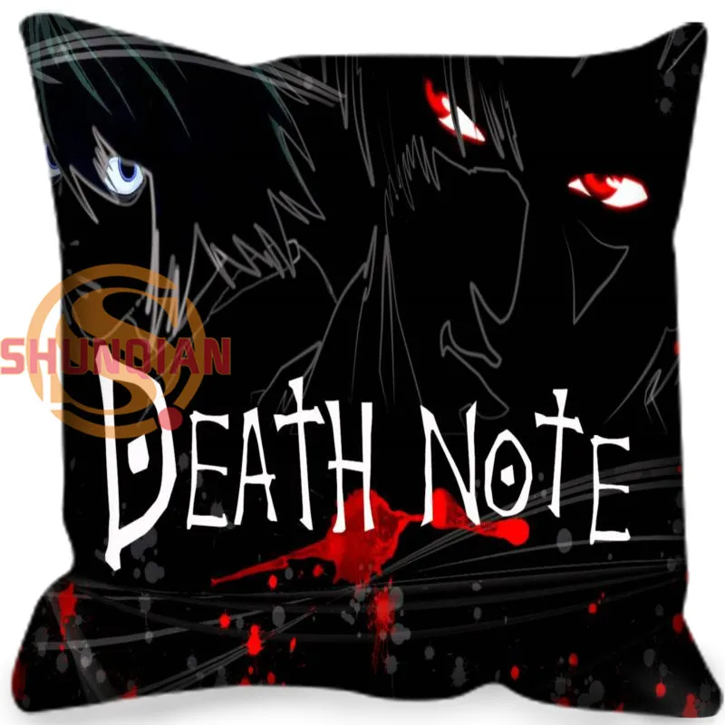 Наволочка для подушки Death note декоративная наволочка дома 35 х35 см 40 х40 под