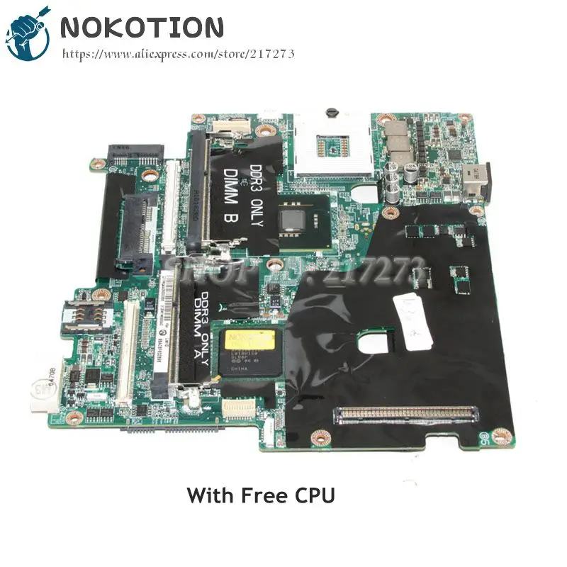 NOKOTION CN 0CDWGG CDWGG для DELL Pecision M6400 Материнская плата ноутбука 31XM1MB00A0 Q43 DDR3 Бесплатный