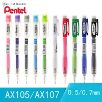 japan pentel ax105107 0 5mm 0 7mm mechanical pencils office school writing supplies