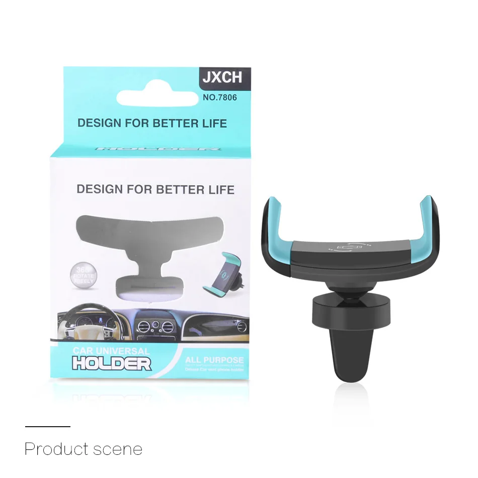 KEXU Car Phone Holder for iPhone 7 6 5S LG Air Vent Mount 360 Degree Ratotable Support Mobile Stand | Мобильные телефоны и