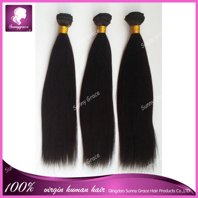 7А Необработанные Бразильский Прямо Девы Волос 3 Связки Бразильского Виргинские