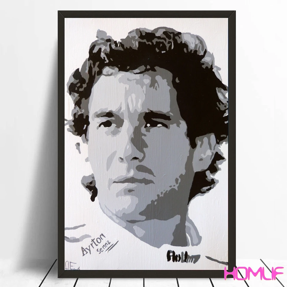 Алмазная картина Ayrton Senna Racing Driver алмазная вышивка распродажа крестиком мозаика
