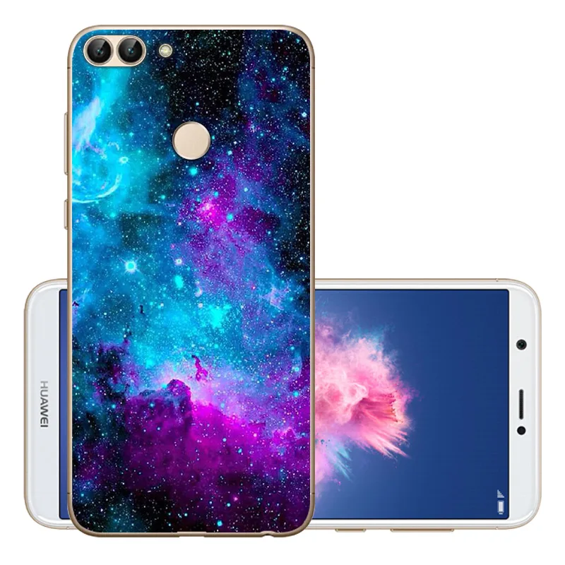 ZXY CROWNPRO для huawei P умный чехол, Мягкий ТПУ силиконовый чехол, P умный чехол, чехол для телефона для Coque huawei P Smart Capa Enjoy 7S - Цвет: ZXY