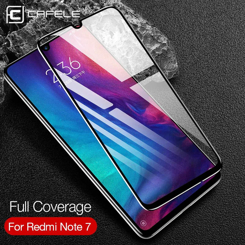 Cafele полное покрытие Защитная пленка для экрана Xiaomi Redmi Note 7 закаленное стекло 10D HD