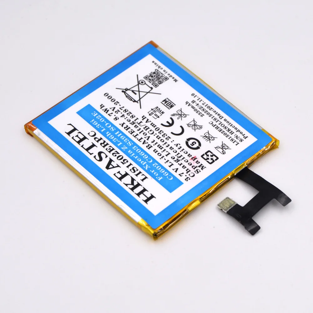 Аккумулятор HKFASTEL LIS1502ERPC для Sony Xperia Z L36 L36h L36i c6602 C6603 S39H Φ оригинальные новые