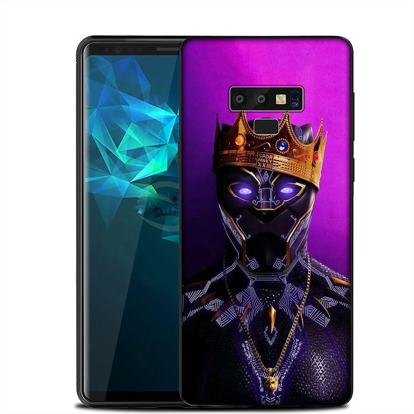 IYICAO Мстители Marvel Черная пантера Мягкий силиконовый чехол для Samsung Galaxy A6 Plus A9 A8 A7 2018