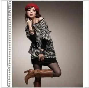 EN free shipping round neck loose half sleeve shirt dresses casual women cocktail-dresses | Женская одежда